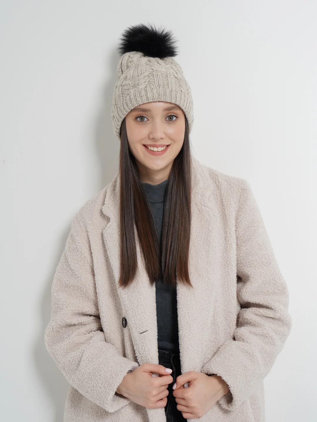 Шапка Salomon IVY Beanie Natural