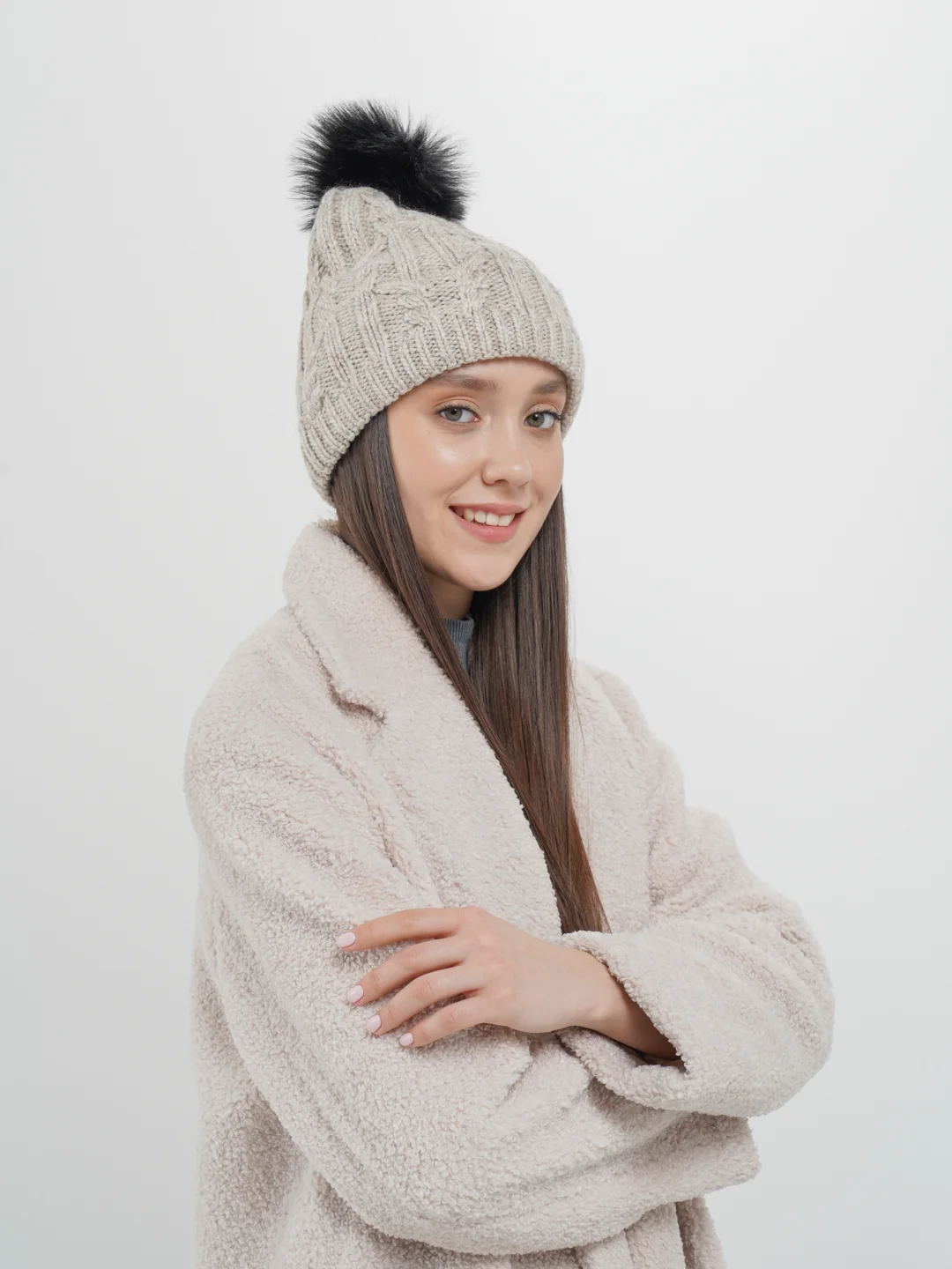 Шапка Salomon IVY Beanie Natural
