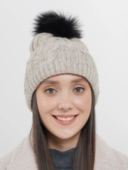 Шапка Salomon IVY Beanie Natural