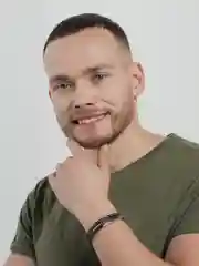 Серебряный мужской браслет "Status"