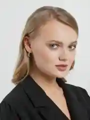 Золотой золотистые серьги "Цепи"