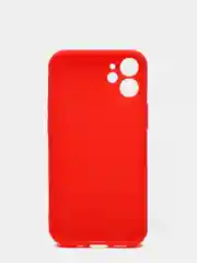 Красный защитный чехол для iPhone 12 / 12 mini / 12 Pro / 12 Pro Max силиконовый