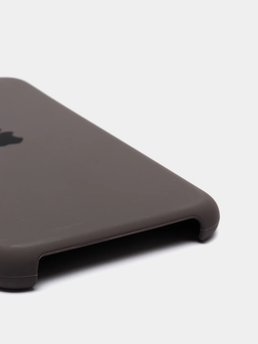 Коричневый силиконовый чехол на iPhone 6, 6S / 7, 8 / 7 Plus, 8 Plus / X, XS / XR (разные цвета)