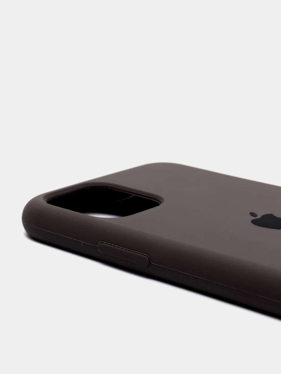 Коричневый силиконовый чехол на iPhone 6, 6S / 7, 8 / 7 Plus, 8 Plus / X, XS / XR (разные цвета)