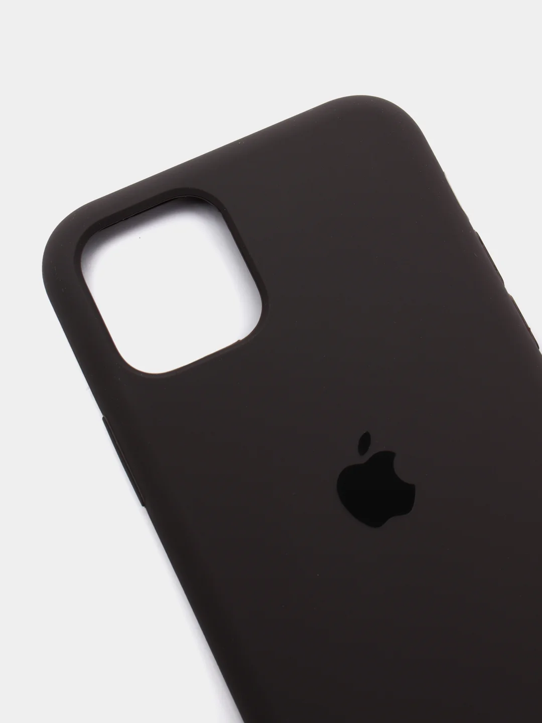 Коричневый силиконовый чехол на iPhone 6, 6S / 7, 8 / 7 Plus, 8 Plus / X, XS / XR (разные цвета)