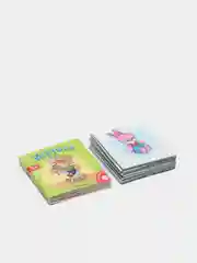 Зеленый книжка игра с развивающими карточками