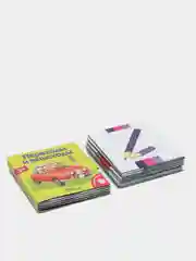Зеленый книжка игра с развивающими карточками