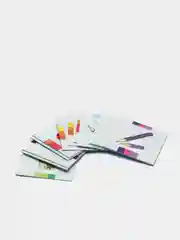 Зеленый книжка игра с развивающими карточками