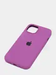 Пурпурный чехол Silicone Case для iPhone 13 с закрытым низом