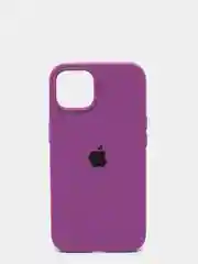 Пурпурный чехол Silicone Case для iPhone 13 с закрытым низом