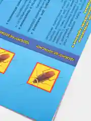 Клеевая ловушка от тараканов и домовых муравьев БЛОКБАСТЕР домик мини-ловушка 3 в 1