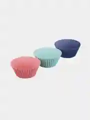 Формы для выпечки силиконовые, 6 штук, разные цвета