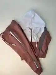 Белый спортивный костюм двойка из футера для девочек и мальчиков