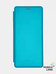 Голубой чехол-книжка для Xiaomi Redmi Note 4X