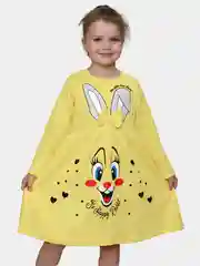 Желтый платья,платье для девочек