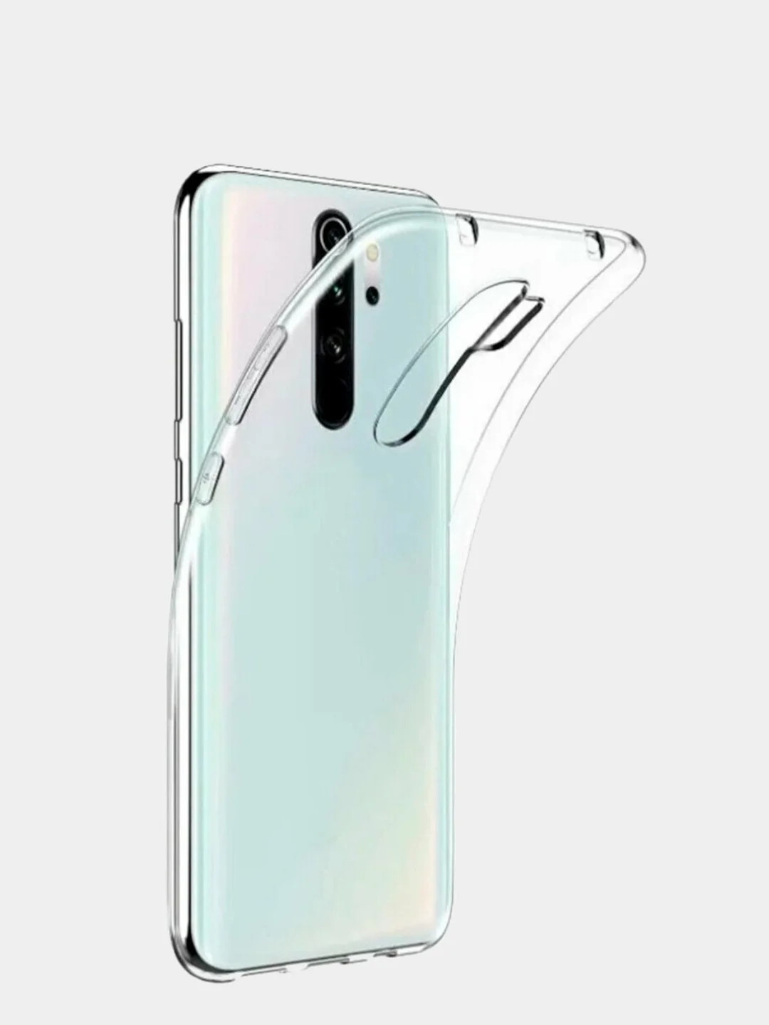Чехол Xiaomi Redmi Note 8 Pro, Сяоми Редми Нот 8 Про, прозрачный силиконовый