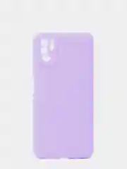 Сиреневый чехол силиконовый Xiaomi Redmi Note 10T / POCO M3 Pro, матовый, цветной