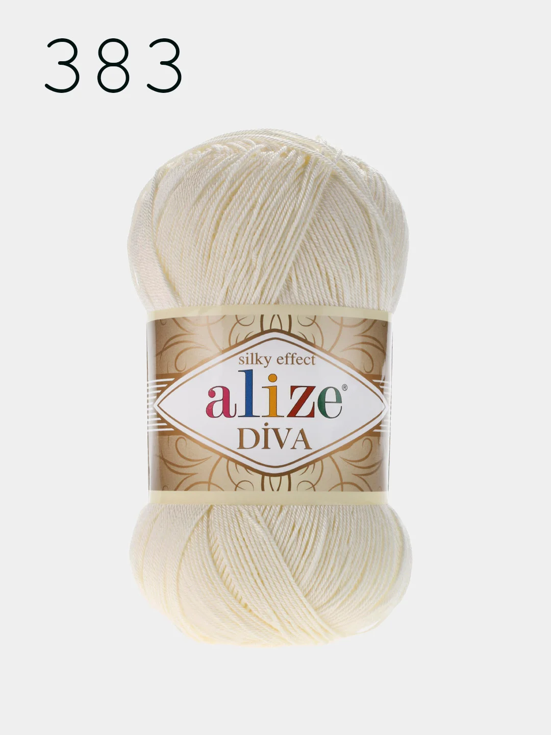 Пряжа Alize Diva  100% Микрофибра 100г 350м ,штуки/упаковка 5шт