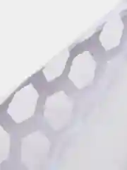 Белый наклейка на фары "Соты"