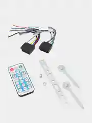 Синий автомагнитола EPLUTUS CA301 CA302 Bluetooth USB, магнитофон, mp3