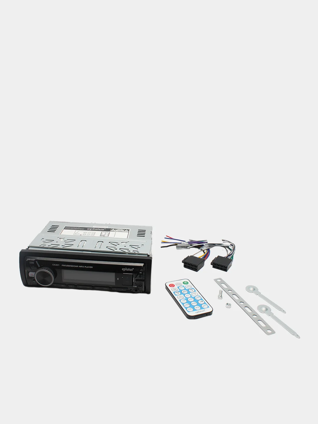 Синий автомагнитола EPLUTUS CA301 CA302 Bluetooth USB, магнитофон, mp3