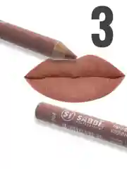 Профессиональный водостойкий матовый карандаш для губ SABBi professional 2 в 1