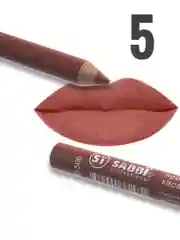 Профессиональный водостойкий матовый карандаш для губ SABBi professional 2 в 1