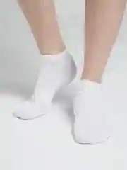 Белый носки женские белые короткие