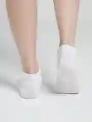 Белый носки женские белые короткие