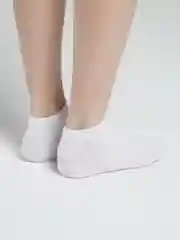 Белый носки женские белые короткие