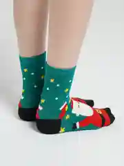 Лесной зеленый носки плотные из хлопка