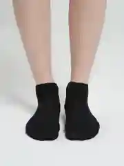 Черный носки женские короткие спортивные следки