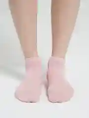 Розовый носки женские короткие спортивные следки