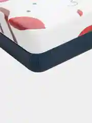 Красный футляр чехол для очков КАРТОФАН, очечник с твёрдым корпусом и мягкой замшевой подкладкой