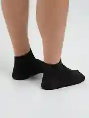 Черный носки короткие хлопковые