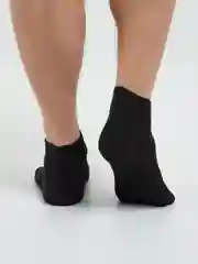 Черный носки короткие хлопковые