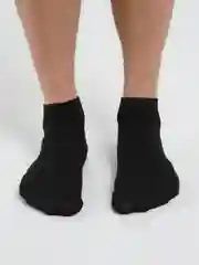 Черный носки короткие хлопковые
