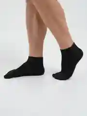 Черный носки короткие хлопковые