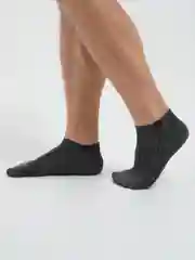 Угольный носки короткие унисекс, 3 пары