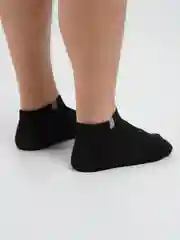 Черный носки короткие унисекс, 3 пары