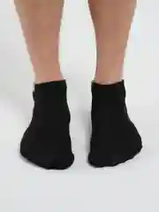 Черный носки короткие унисекс, 3 пары