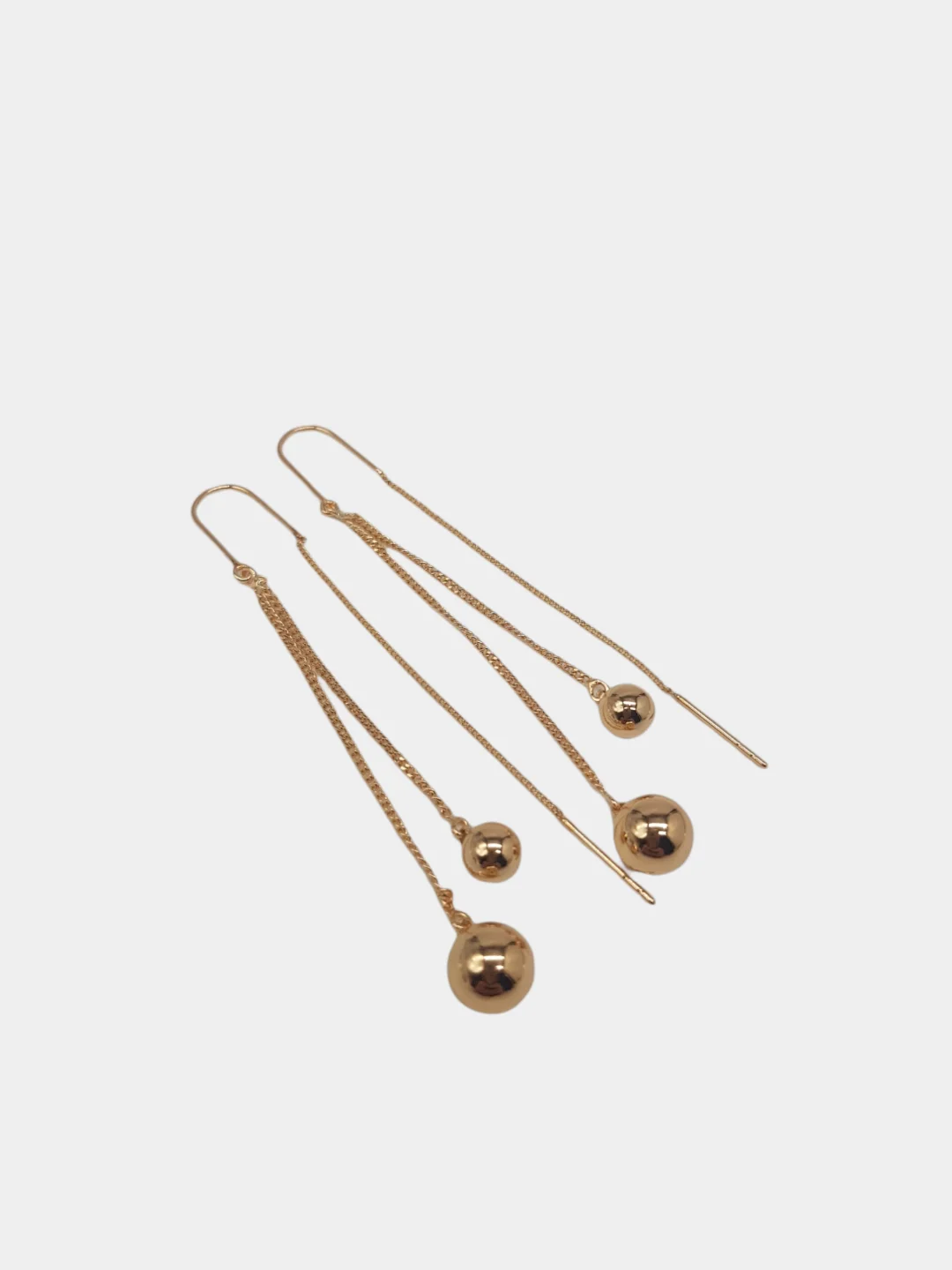 Золотой серьги-протяжки Xuping Jewelry