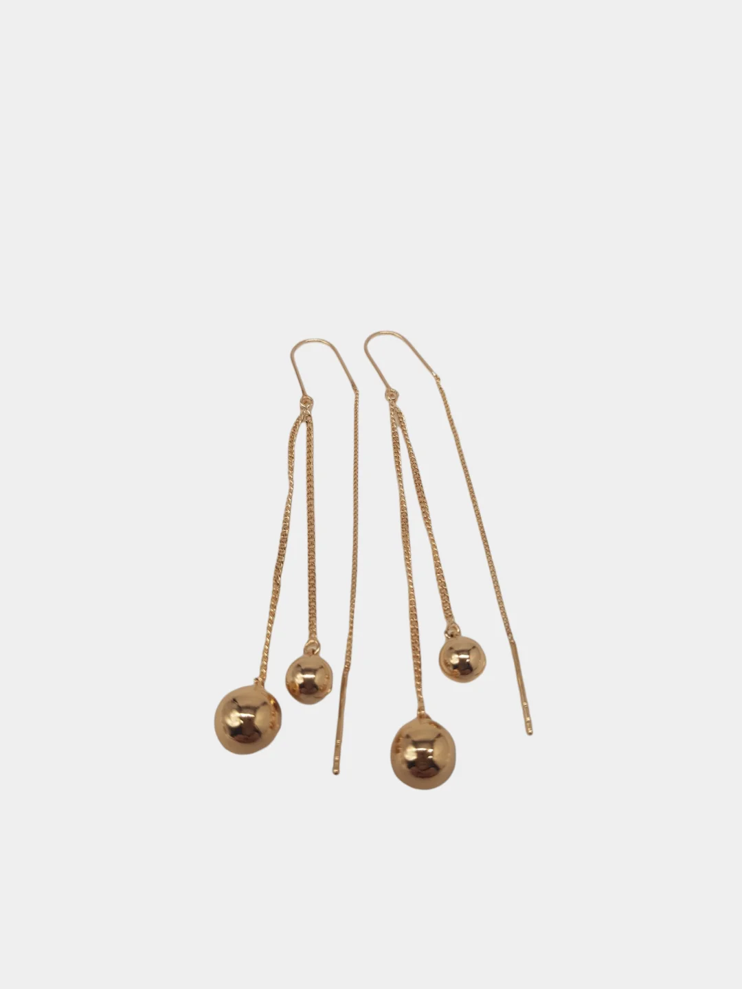 Золотой серьги-протяжки Xuping Jewelry