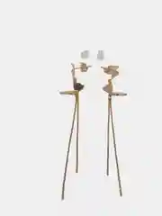 Золотой серьги-гвоздики Xuping Jewelry