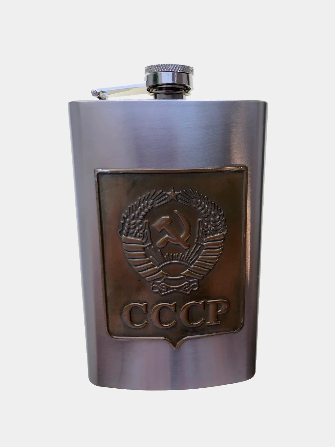 Медный фляжка подарочная сувенирная 8,5oz, 250 мл