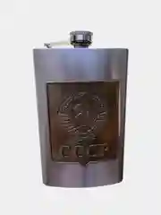 Медный фляжка подарочная сувенирная 8,5oz, 250 мл