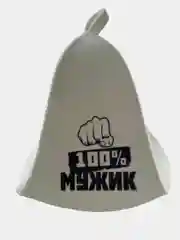 Коралловый шапка для бани и сауны, с надписью