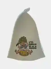 Лайм шапка для бани и сауны, с надписью