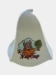 Медный шапка для бани и сауны, с надписью