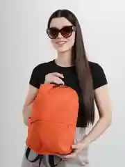Рыжий рюкзак женский